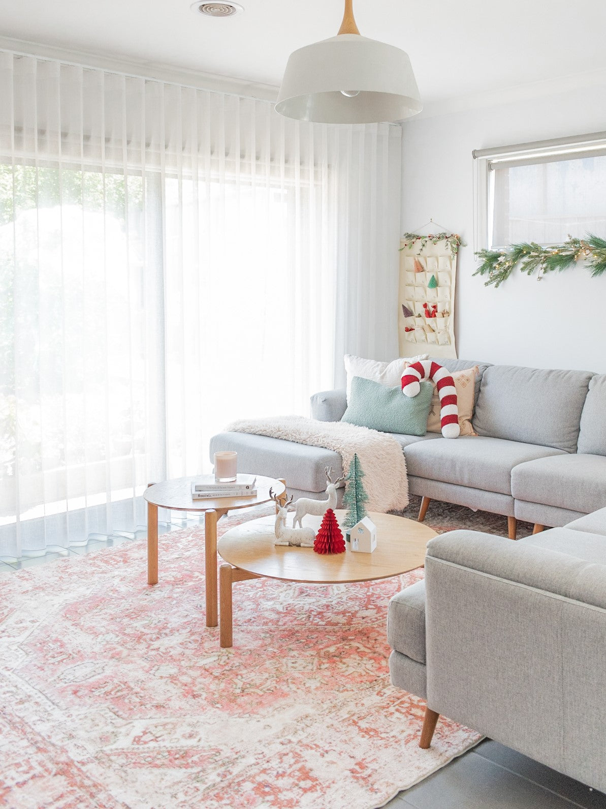 Beatrice Peach Transitional Washable Rug