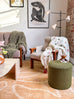 Berta Peach Hand Drawn Washable Rug