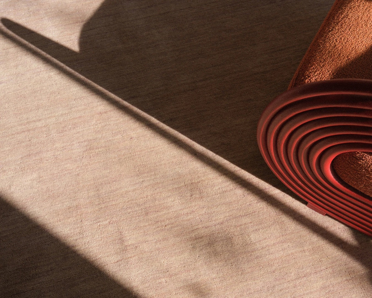Bertila Dusty Rose Wool Rug