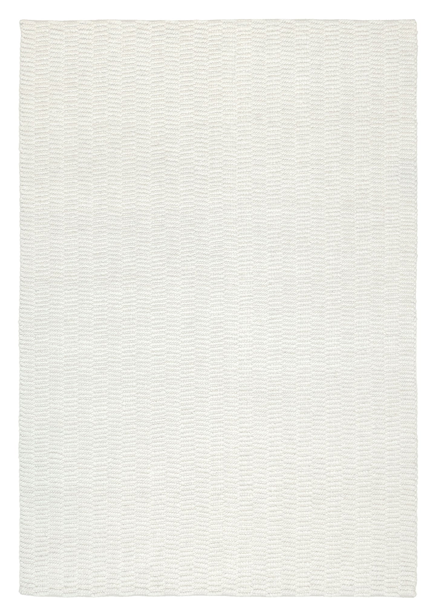 Blanca Ivory Textured Wool Rug