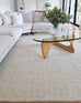 Blanca Ivory Textured Wool Rug