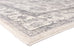 Calliope Grey and Ivory Distressed Washable Rug