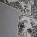 Calliope Grey and Ivory Distressed Washable Rug