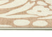 Calo Beige and Brown Floral Rollie Pollie Playmat