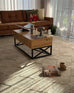 Canaya Beige Diamond Hand-Tufted Rug