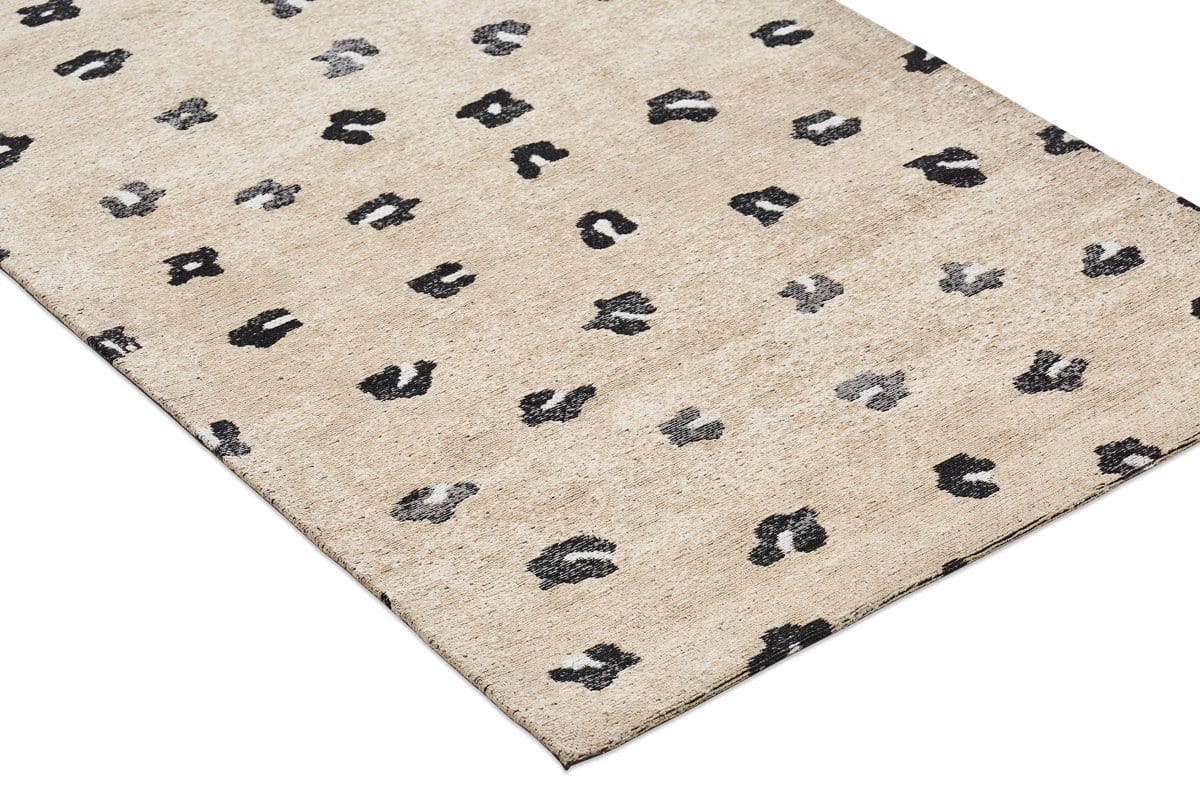 Candice Beige Leopard Pattern Runner Rug*NO RETURNS UNLESS FAULTY