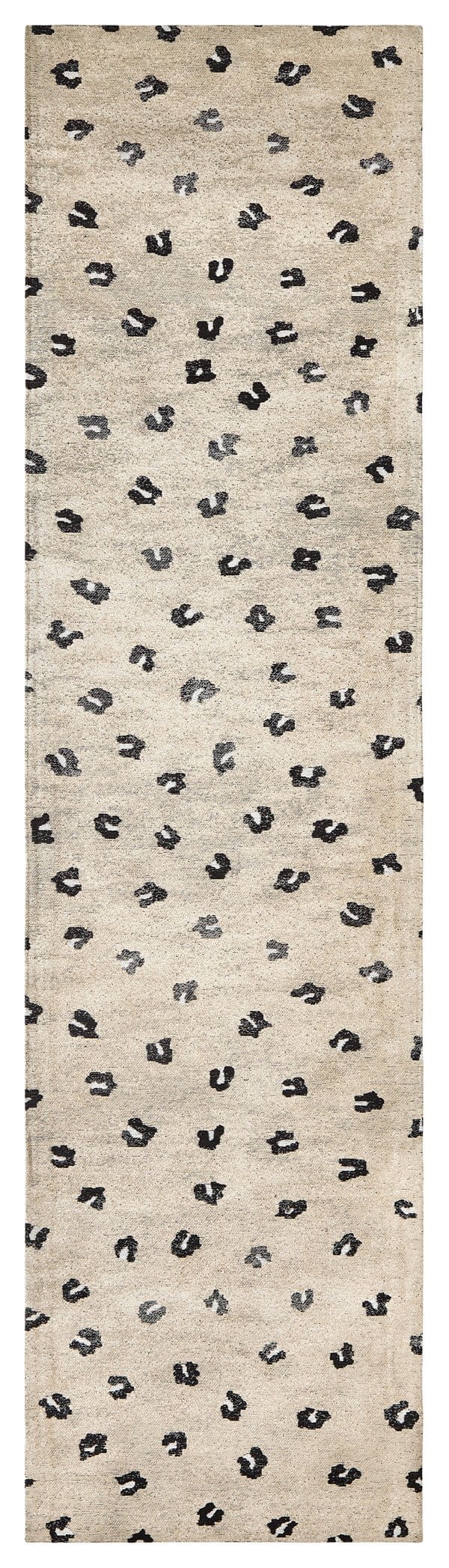 Candice Beige Leopard Pattern Runner Rug*NO RETURNS UNLESS FAULTY