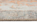 Ceren Orange and BlueTraditional Distressed Washable Runner Rug