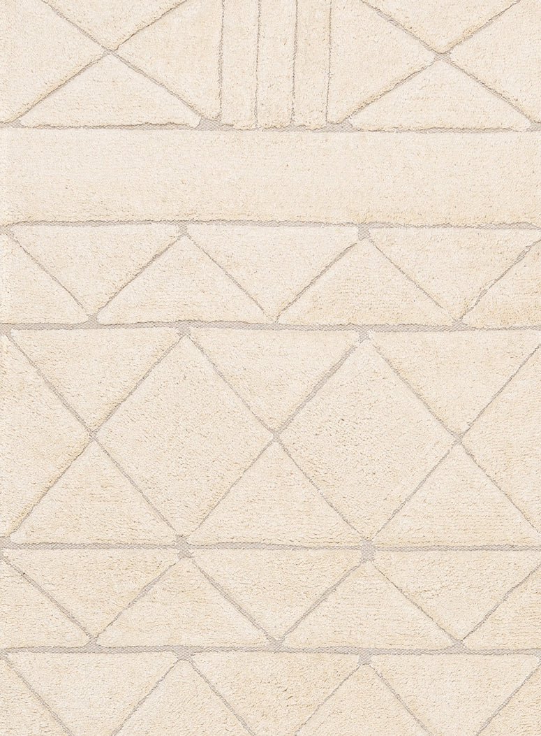Coco Ivory Tribal Washable Bath Mat