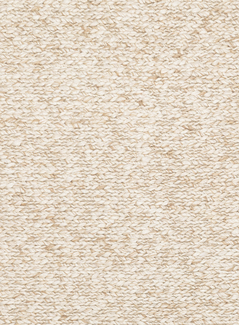 Colette Cream and Beige Marbled Wool Rug