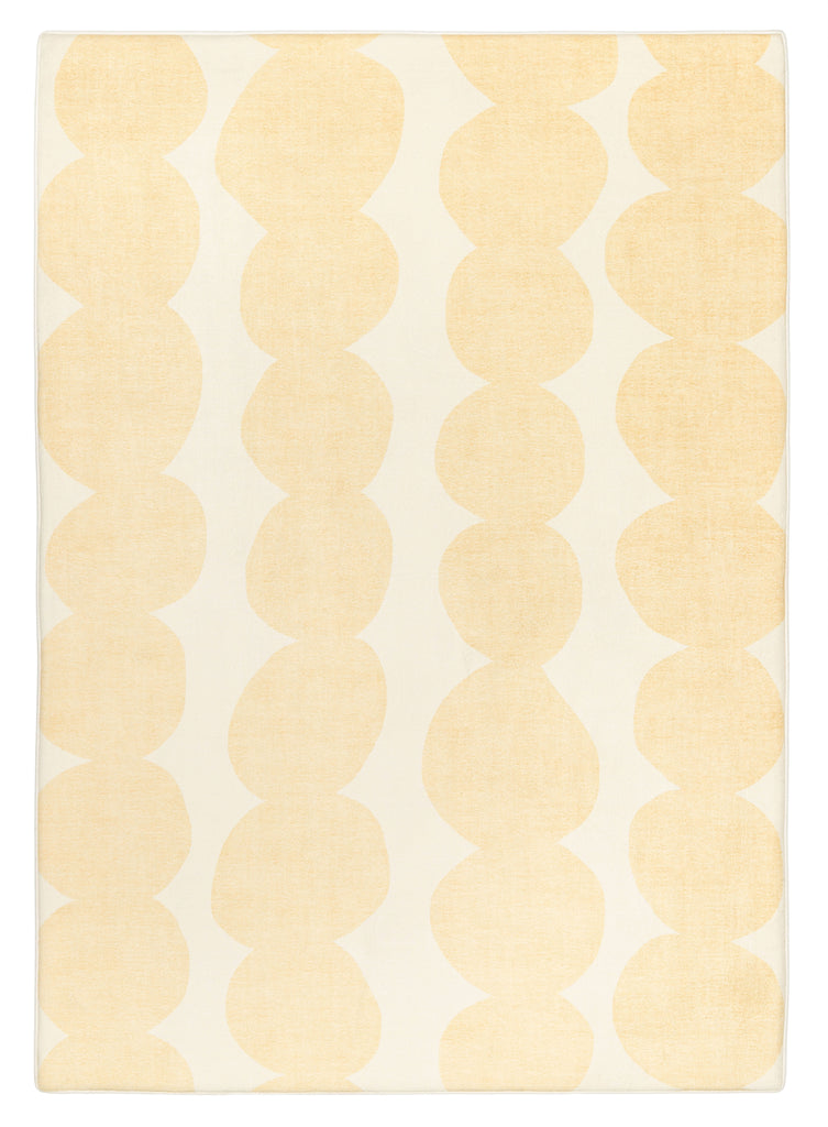 Cree Yellow and Beige Abstract Rollie Pollie Playmat