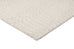 Cualli Ivory Cream Textured Rug