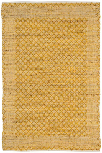 Daliah Gold Diamond Rug