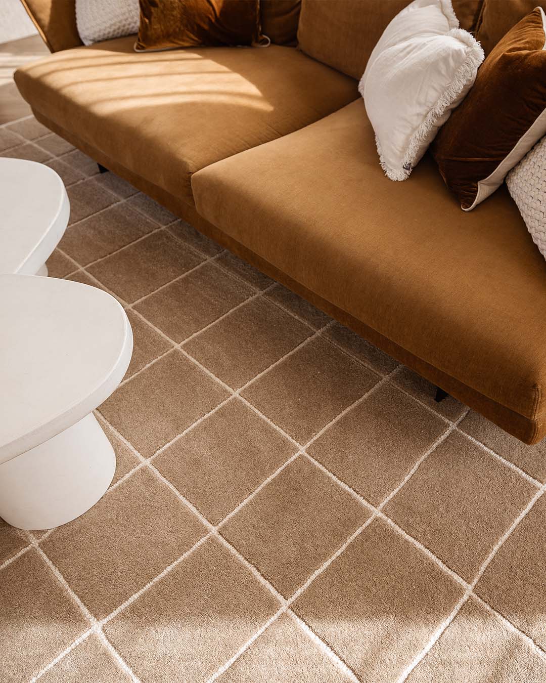 Danica Hand Tufted Brown Rug