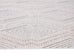 Dayna Ivory and Grey Textured Diamond Tribal Rug