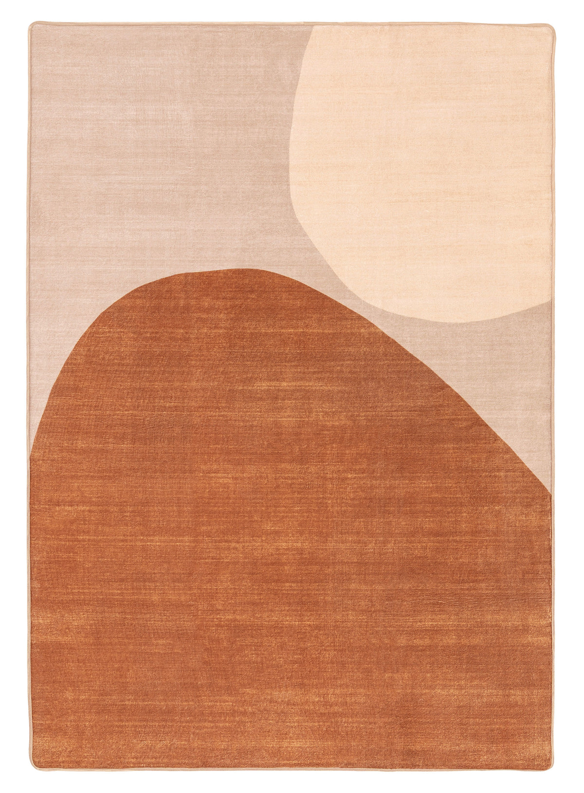 Dora Beige Curved Shapes Playmat