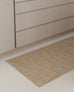 Dune Natural Beige Woven Indoor Outdoor Runner Rug