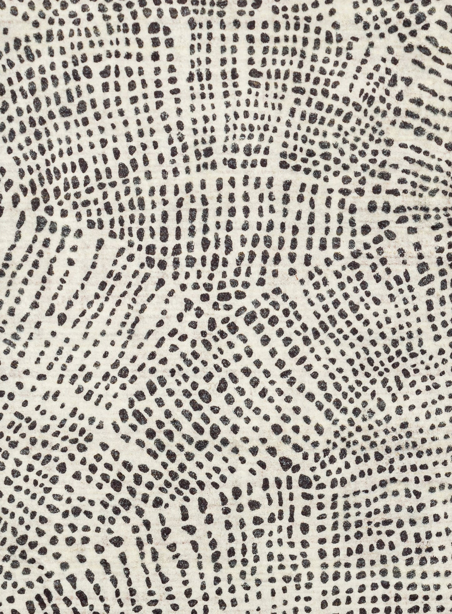 Eddie Charcoal Grey Abstract Tribal Pattern Washable Rug