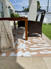 Edrielle Brown Cream Indoor Outdoor Washable Rug