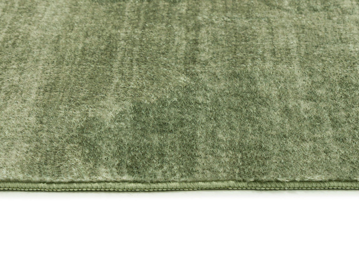 Elena Green Minimal Washable Runner Rug