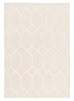 Elif Ivory Geometric Rug