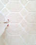 Elif Ivory Geometric Rug