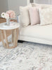 Elouise Cream And Grey Multi-Colour Traditional Floral Rug *NO RETURNS UNLESS FAULTY