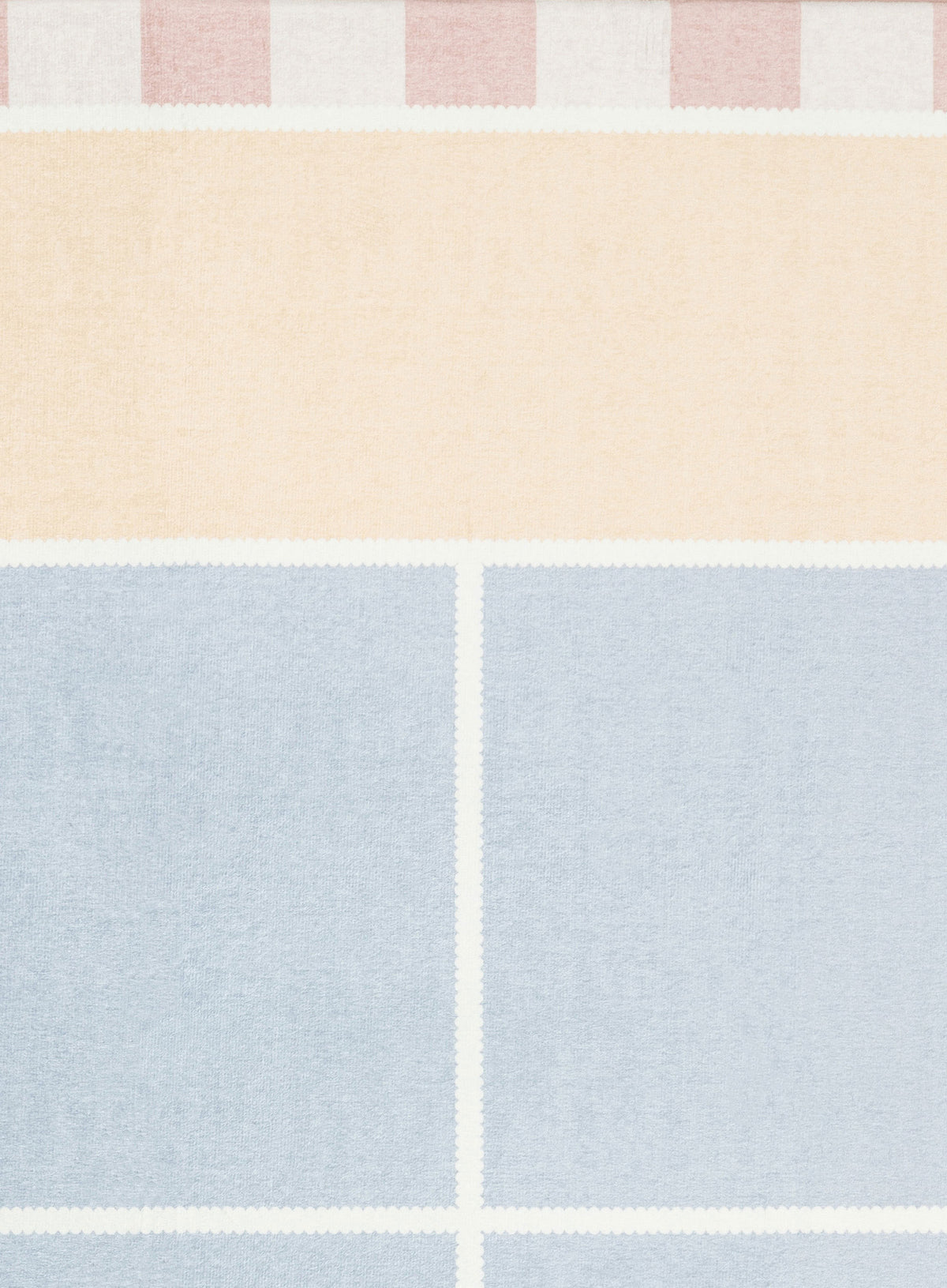 Emma Pink and Yellow Tennis Court Playmat
