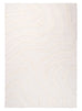 Eniko Abstract Cream Washable Wool Rug