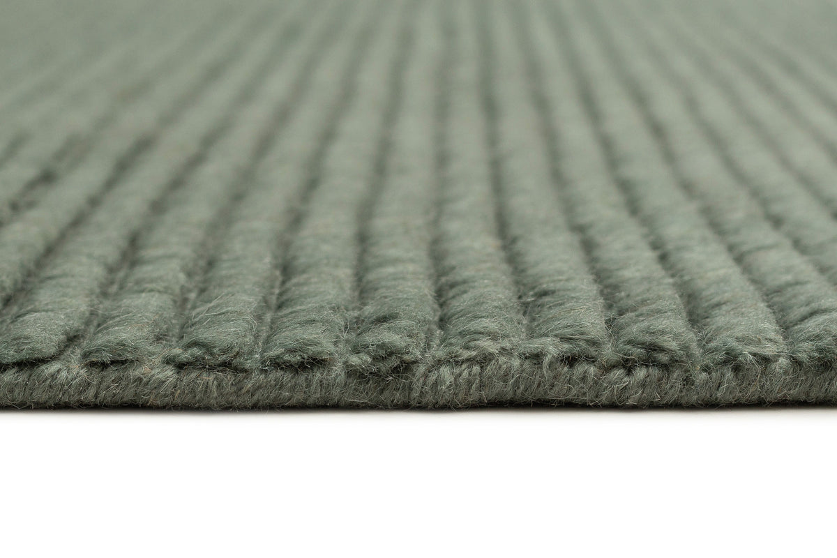 Eshana Handloomed Green Rug