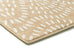 Eula Beige and Light Beige Abstract Rollie Pollie Playmat