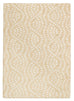 Eula Beige and Light Beige Abstract Rollie Pollie Playmat