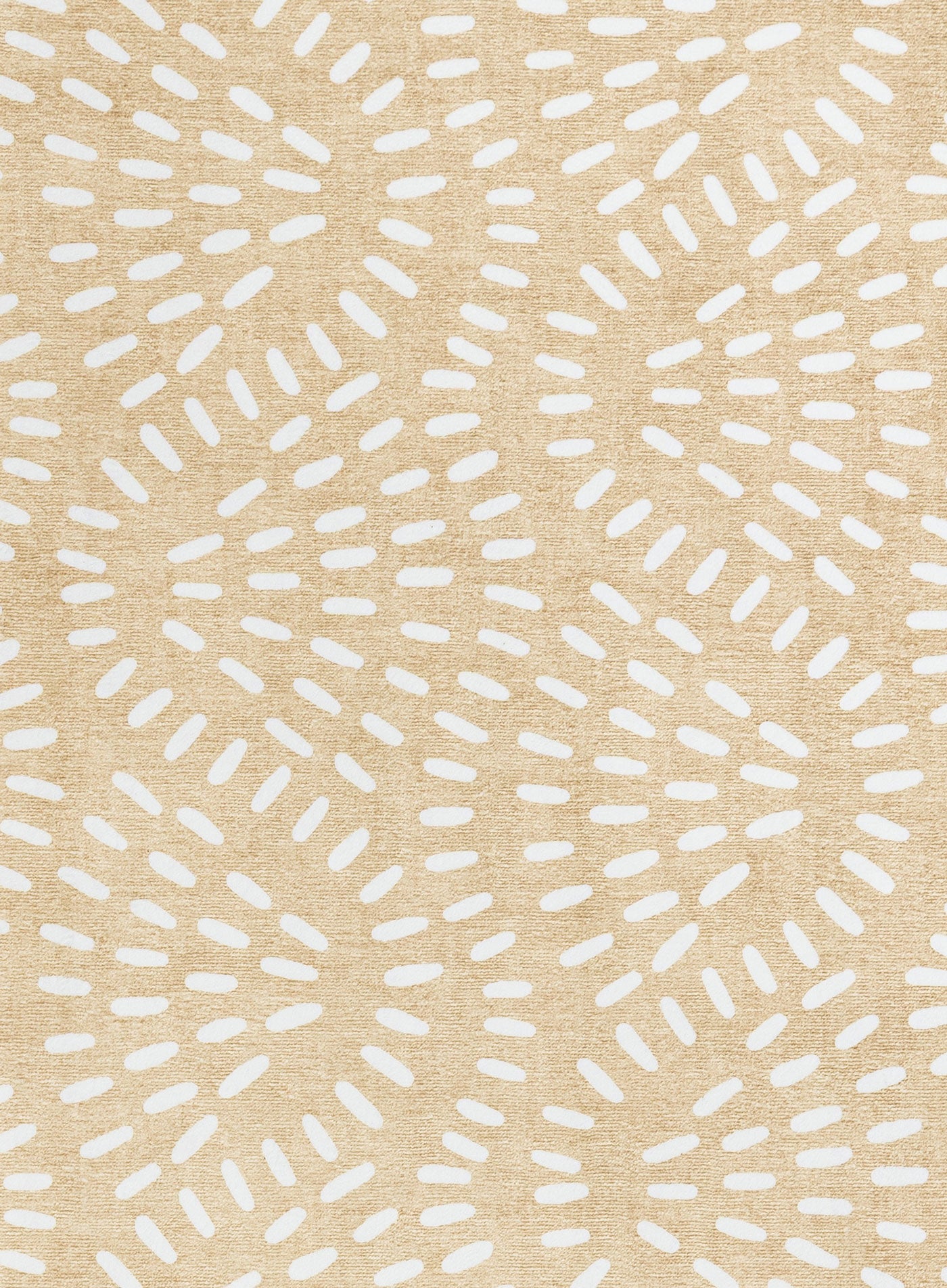 Eula Beige and Light Beige Abstract Rollie Pollie Round Playmat