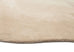 Felda Beige Irregular Round Washable Rug