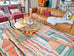 Fern Green and Orange Multi-Colour Abstract Tribal Indoor Outdoor Rug*NO RETURNS UNLESS FAULTY