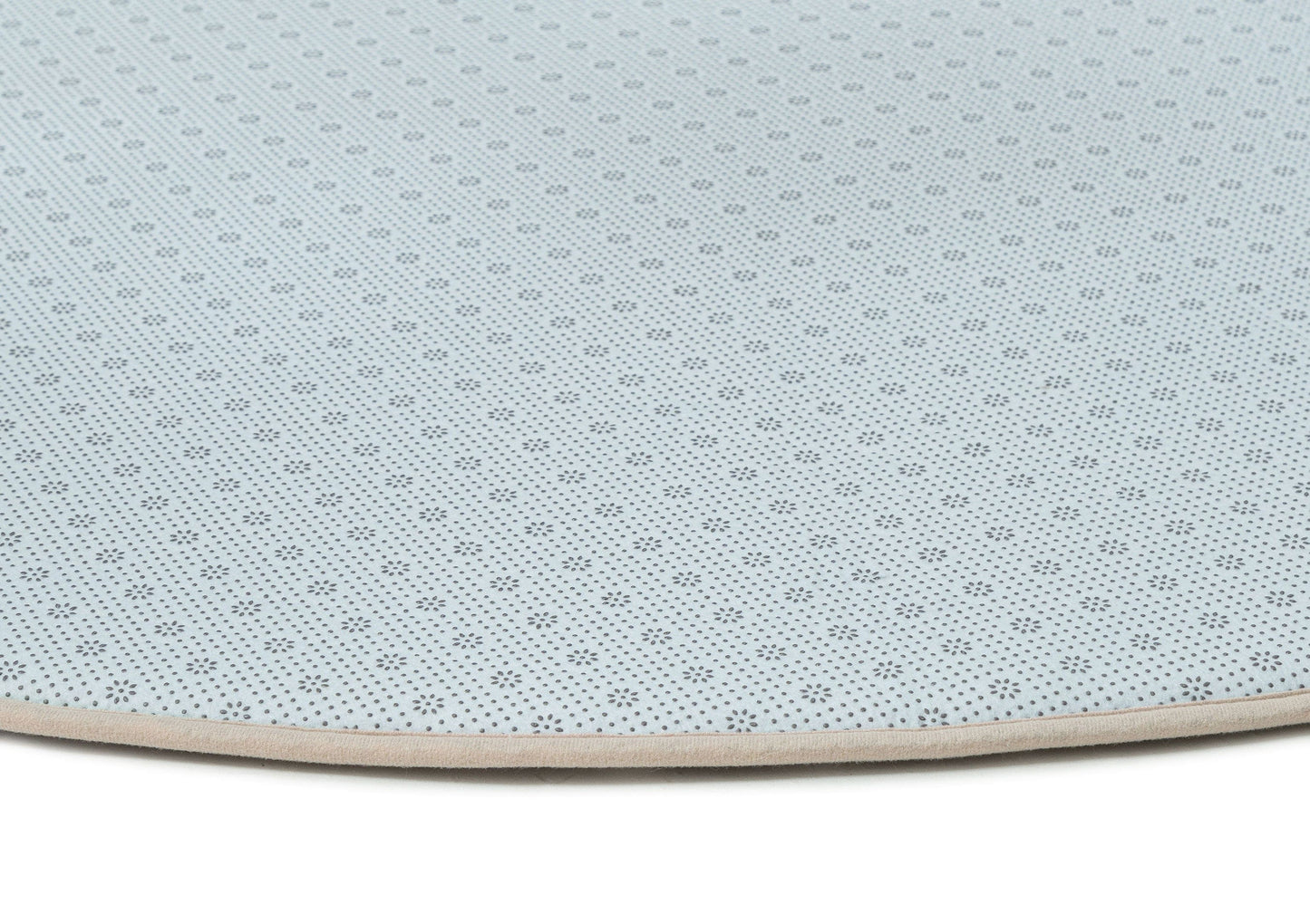 Fifi Cream Plush Rollie Pollie Round Playmat