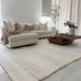 Fleur Ivory Braided and Looped Rug*NO RETURNS UNLESS FAULTY