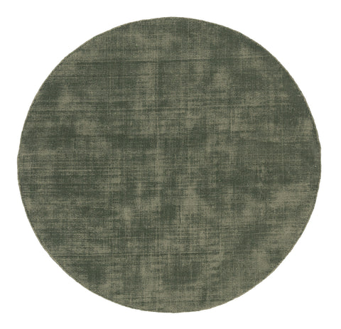 Franz Green Handwoven PET Round Rug