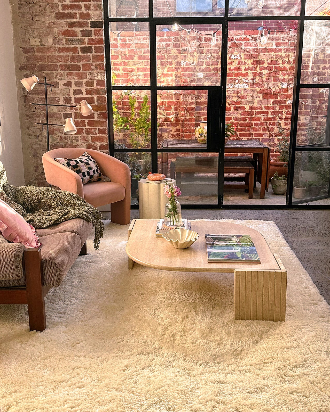 Gabbi Cream Shag Rug