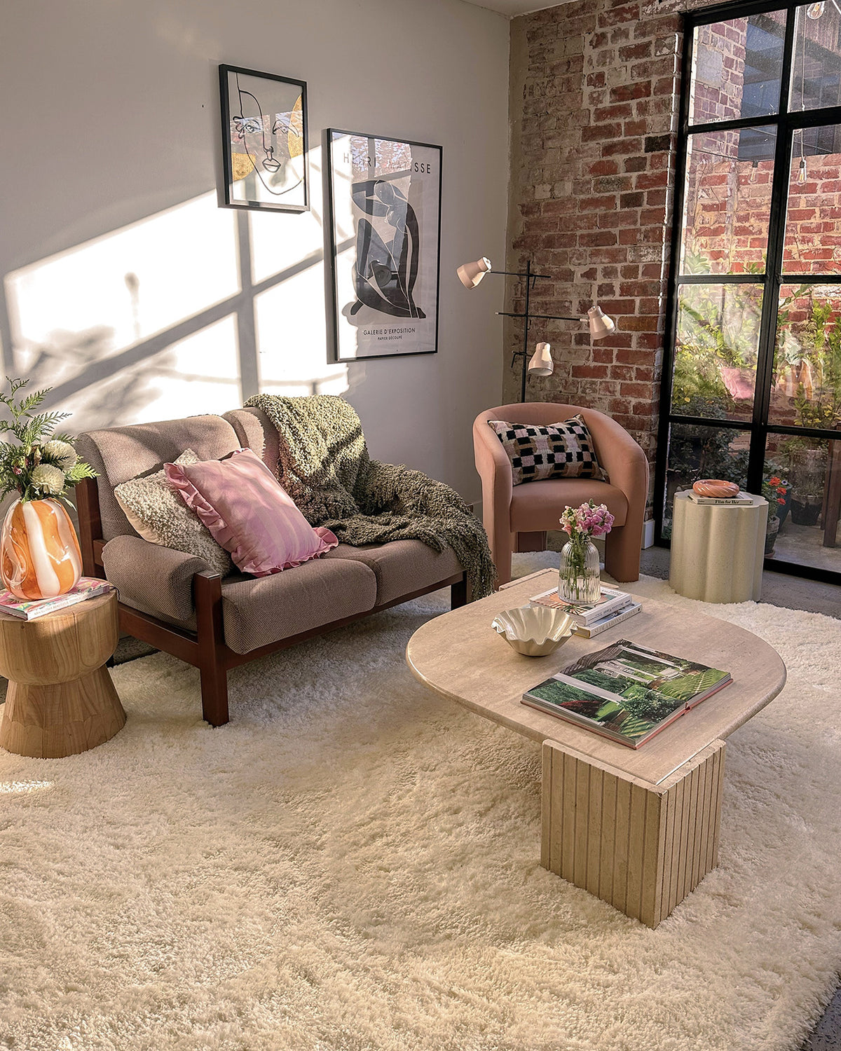 Gabbi Rugs Gabbi Cream Shag Rug