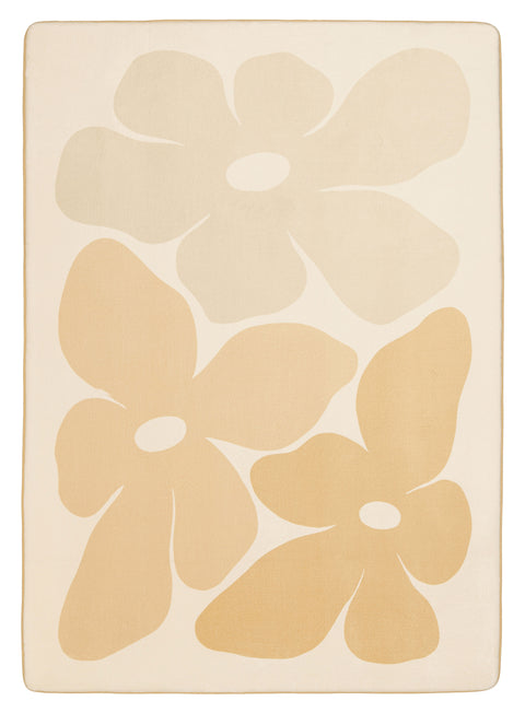Gwen Yellow Flowers Rollie Pollie Playmat