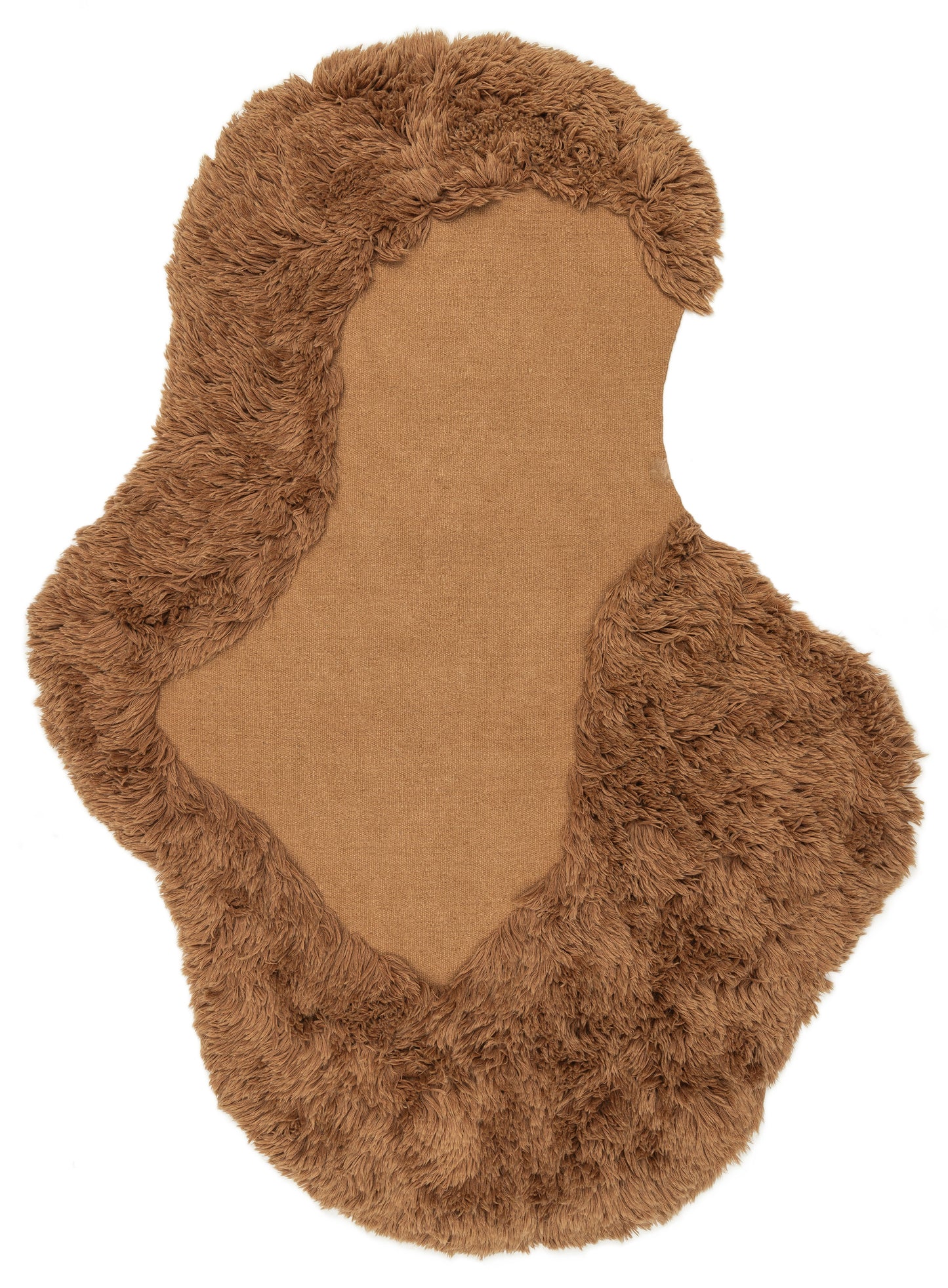 Hayden Mocha Shag Wool Rug