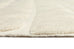 Hikari Ivory Scallop Washable Wool Rug