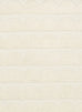Hikari Ivory Scallop Washable Wool Rug