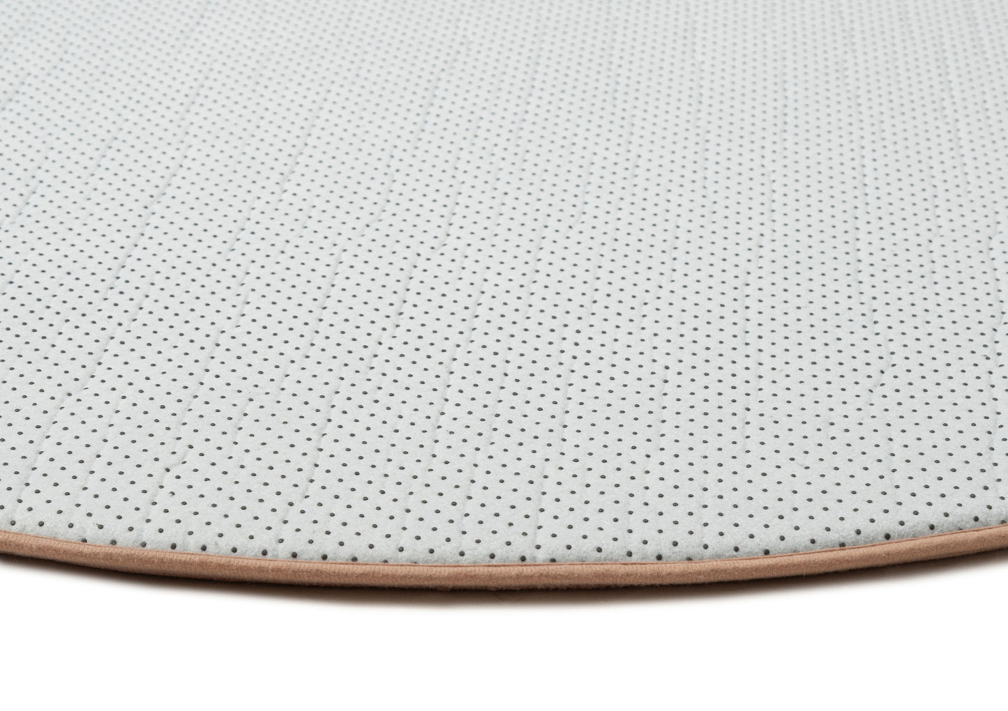 Hira Pink Beige Shapes Rollie Pollie Round Playmat