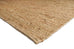 Raven Natural Tan Braided Jute Runner Rug