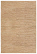 Raven Natural Tan Braided Jute Rug