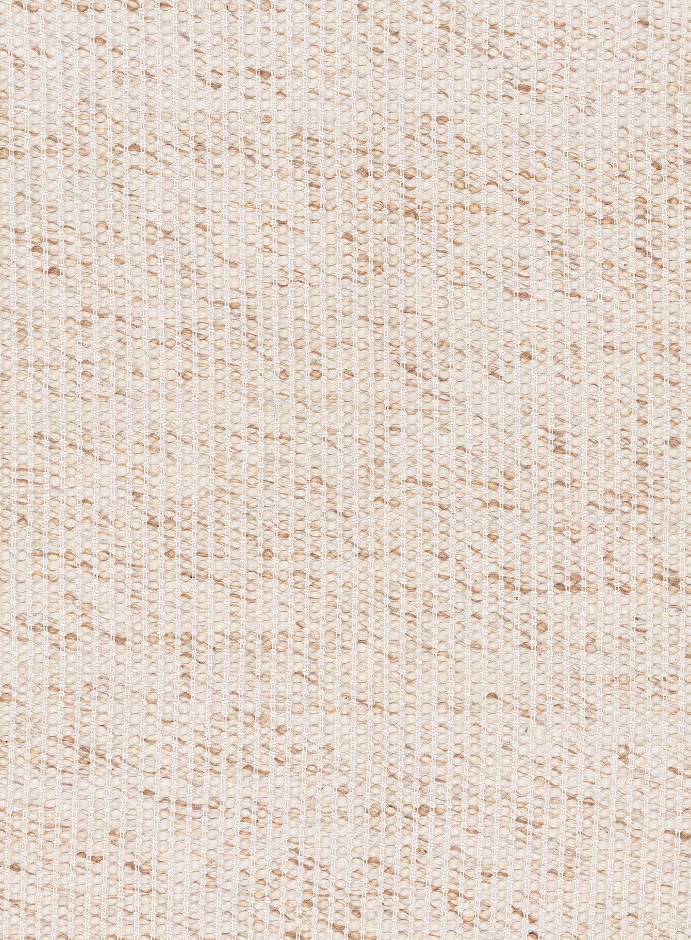 Indya Marbled Cream and Beige Chunky Wool Rug