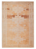 Isola Cream and Rust Tribal Washable Rug