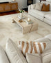 Izar Neutral Abstract Rug